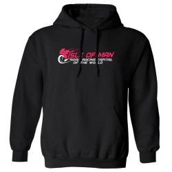 NEON PINK BIKE - Black Hoodie  MPAH 2233P