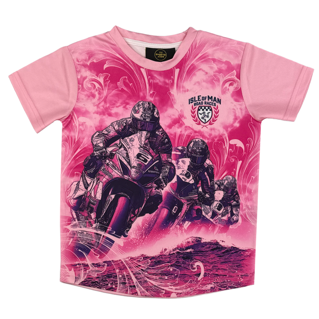 PINK ALL OVER PRINT - KIDS T-SHIRT 26 AOP 5