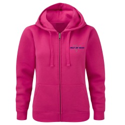 Hot Pink Full Zip 3 legs Hoodie MEZH 400