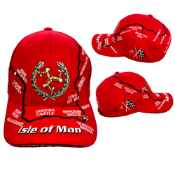 MOUNTAIN COURSE RED MAP CAP MG 914