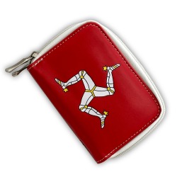 3 LEGS - RED/WHITE PURSE MG 086