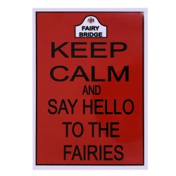 LAMINATED POSTER - FAIRY BRIDGE - KEEP CALM  MG 598