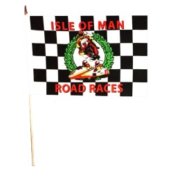 FLAG - HAND HELD  - ROAD RACING MG 637