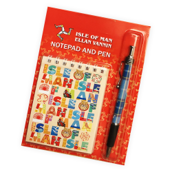 NOTE PAD WITH PEN - ISLE OF MAN - MG 539