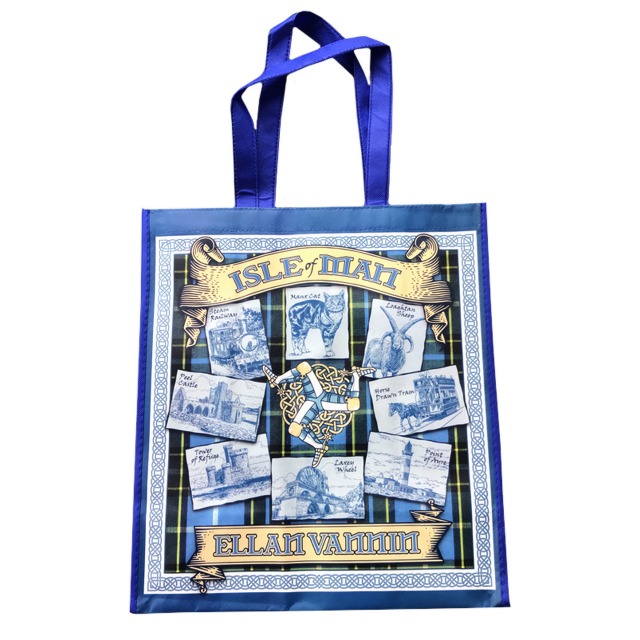 MANX TARTAN SHOPPING BAG MG 265