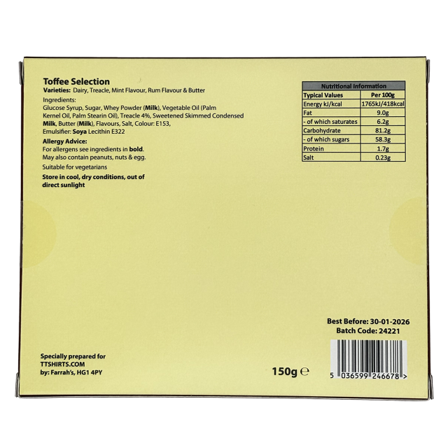 TOFFEE SELECTION MG 327