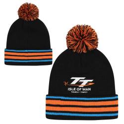 BLACK TT BOBBLE HAT 531B