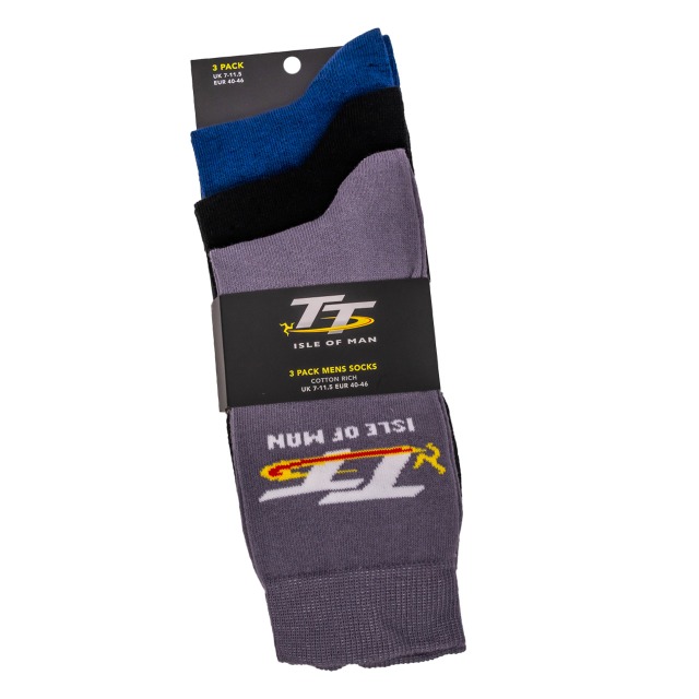 3 PAIRS OF TT OFFICIAL SOCKS - MG 400