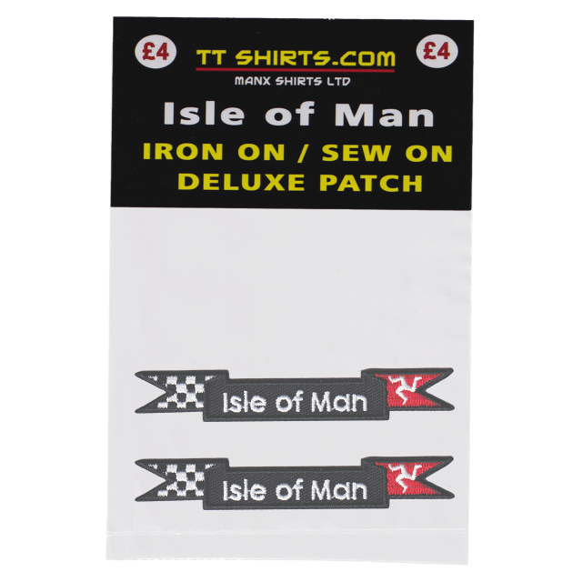 BANNER IRON/SEW PATCH MG 869