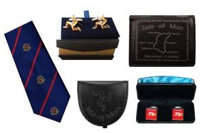 TIES - CUFF LINKS - WALLETS - PURSES - COASTERS - SOCKS - BELT- LANYARDS