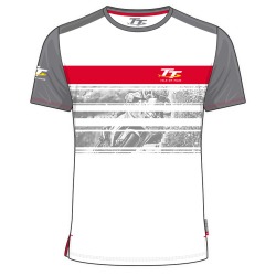 DELUXE WHITE T-SHIRT / RED TT STRIPE 19ACTS5