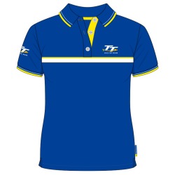 Ladies Royal Blue TT Polo Shirt 19LP2