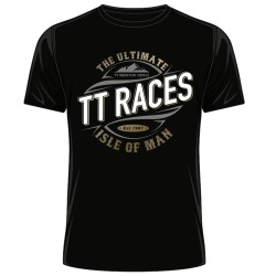 TT-RACES -BLACK T-SHIRT 19ATS8