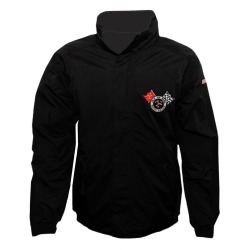 Black/Grey  Racing Jacket 23CFJ-BG