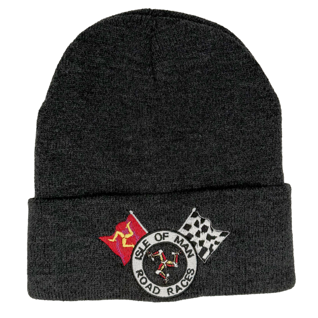 X-FLAGS - DK GREY MARL BEANIE HBE 71