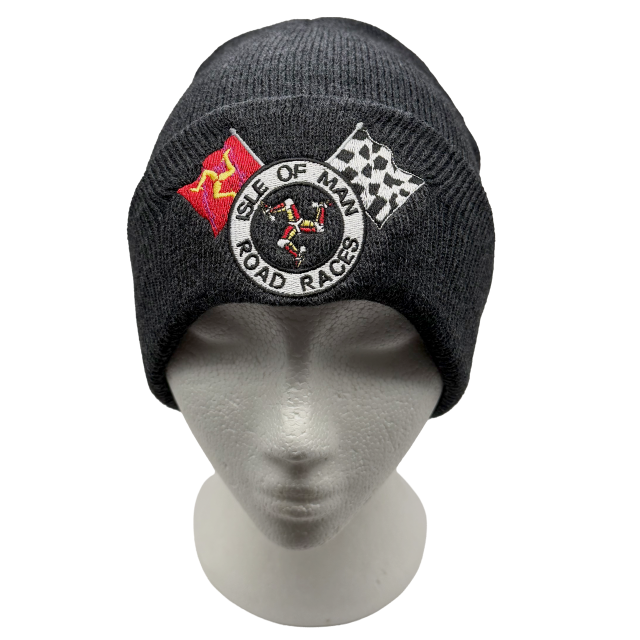 X-FLAGS - DK GREY MARL BEANIE HBE 71
