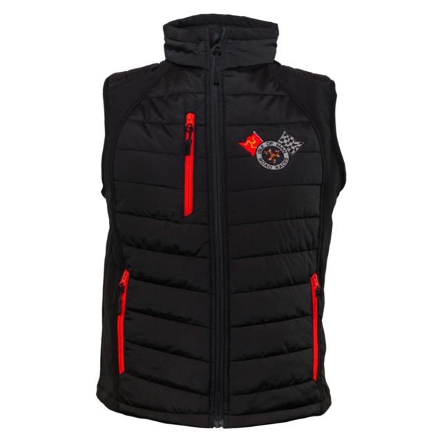 BLACK/RED RACING XF GILET 23CFB