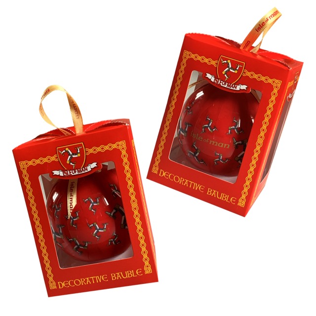 RED 3 LEGS BAUBLE MG 037