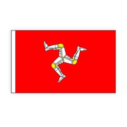FLAG - HEAVYWEIGHT LARGE ALL WEATHER MANX FLAG MG 116