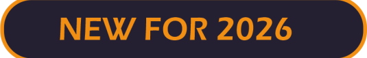 NEW FOR 2026